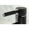 Fauceture LS8227DKL Kaiser Single-Handle Bathroom Faucet W/Push Pop-Up, Blk/Chrm LS8227DKL - alternate 3